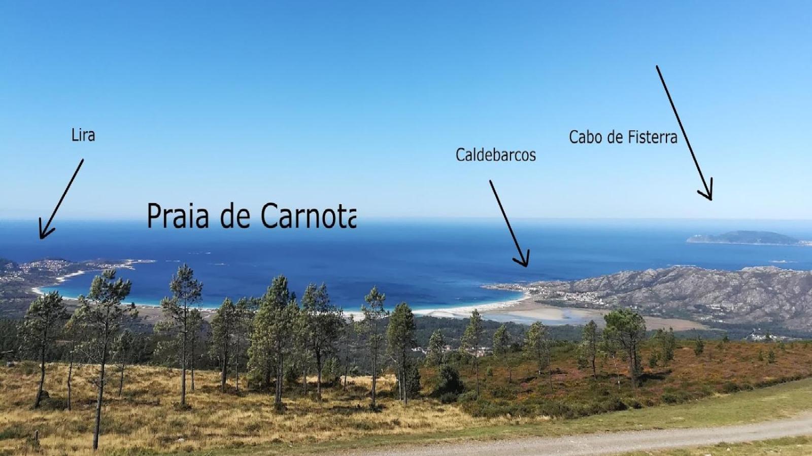 הוילה Carnota Playa A 100 Metros מראה חיצוני תמונה